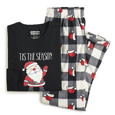 Men's Jammies For Your Families® Jolly Santa Top & Pants Pajama Set