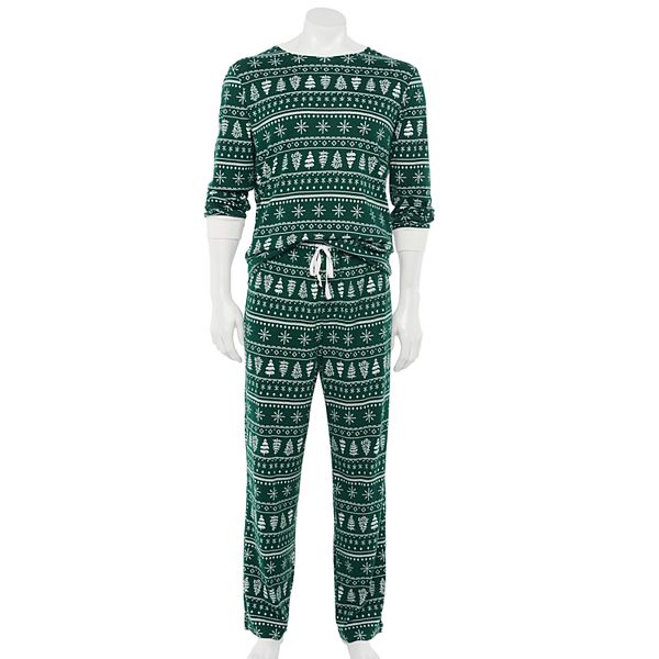 Lisacmvpnel New Men Pajamas Spring And Autumn Ice Silk Long Sleeve Home  Clothes Jacquard Large Size Casual Pyjamas
