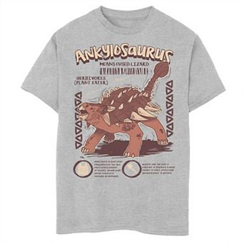 Boys 8-20 Iron Tail Ankyiosaurus Dinosaur Graphic Tee
