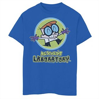 Boys 8-20 Cartoon Network Dexter's Laboratory Happy Scientist Graphic Tee