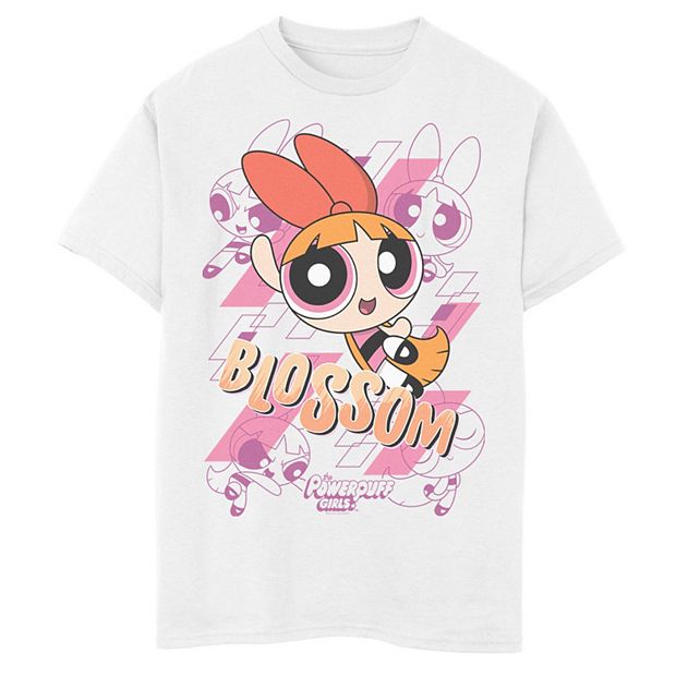 Boys 8-20 Cartoon Network Powerpuff Girls Blossom Character Poses Graphic  Tee