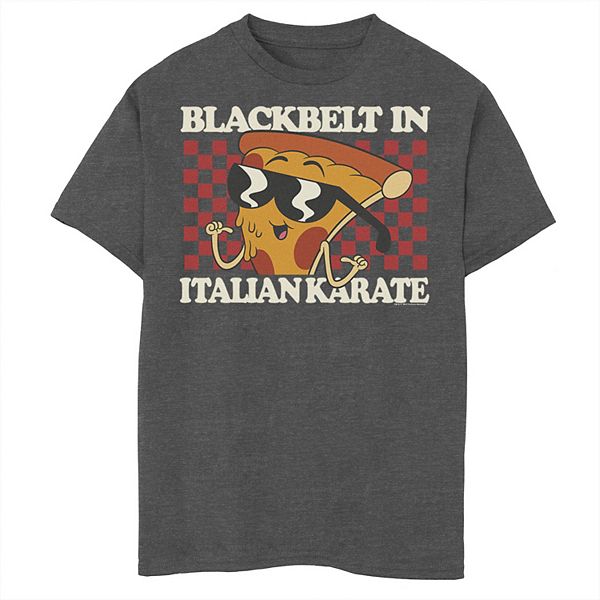 Boys 8-20 Cartoon Network Uncle Grandpa Pizza Steve Italian Karate Graphic  Tee