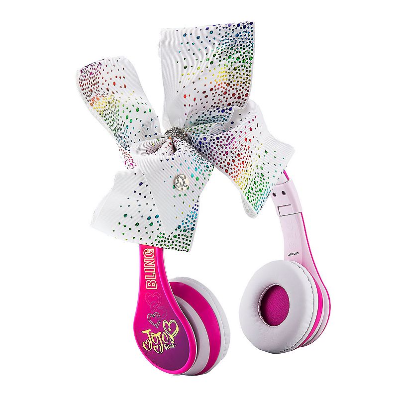 eKids - JoJo Siwa Wireless Over the Ear Headphones - pink