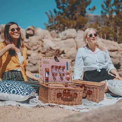 Picnic Time Classic Wine & Cheese Picnic Basket