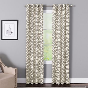 Corona Curtain 1-panel Bennet Grommet Top Window Curtain