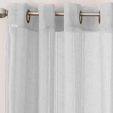 Corona Curtain 1-panel Payton Grommet Top Window Curtain