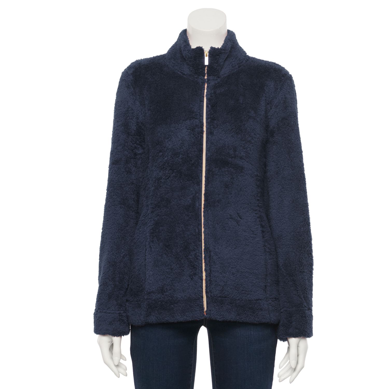petite fleece coat