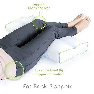 Sleep Yoga Knee Support Pillow