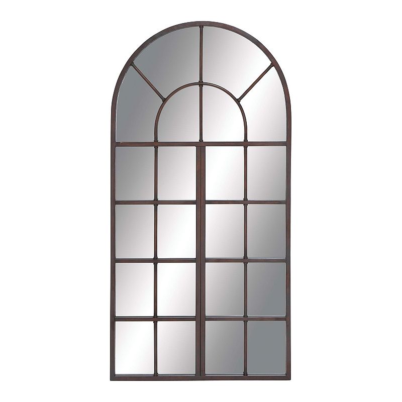 69069346 Stella & Eve Arched Wall Mirror, Brown, OVERSIZED sku 69069346