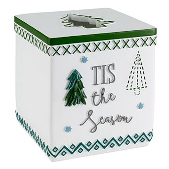 Avanti Christmas Trees Tissue Cover