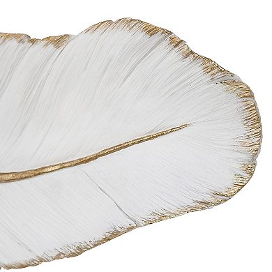Stella & Eve Faux Feather Wall Decor