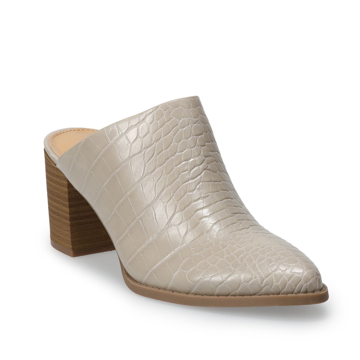 women's high heel mules