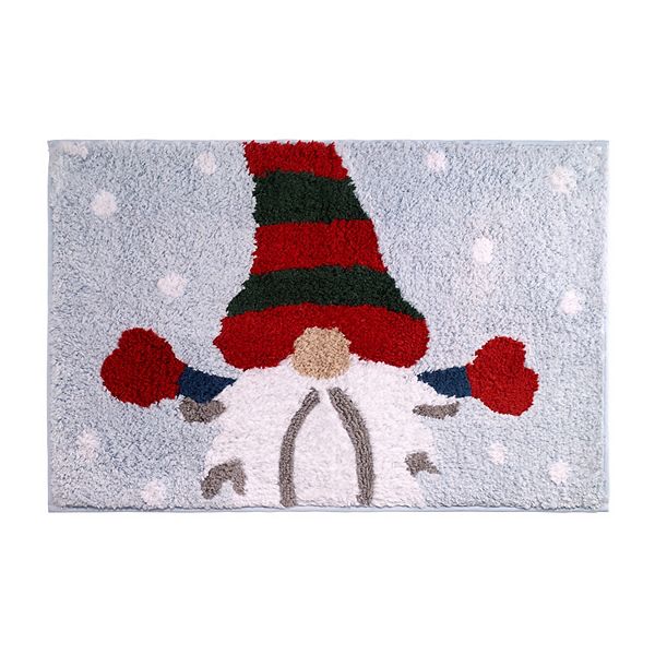 Avanti Gnome Christmas Bath Rug