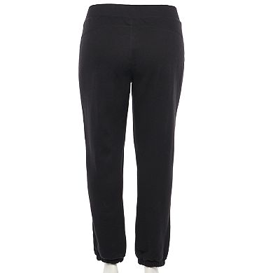 Plus Size Tek Gear® Ultrasoft Fleece Banded-Bottom Pants