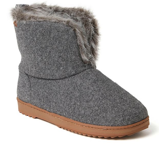 kohls womens bootie slippers