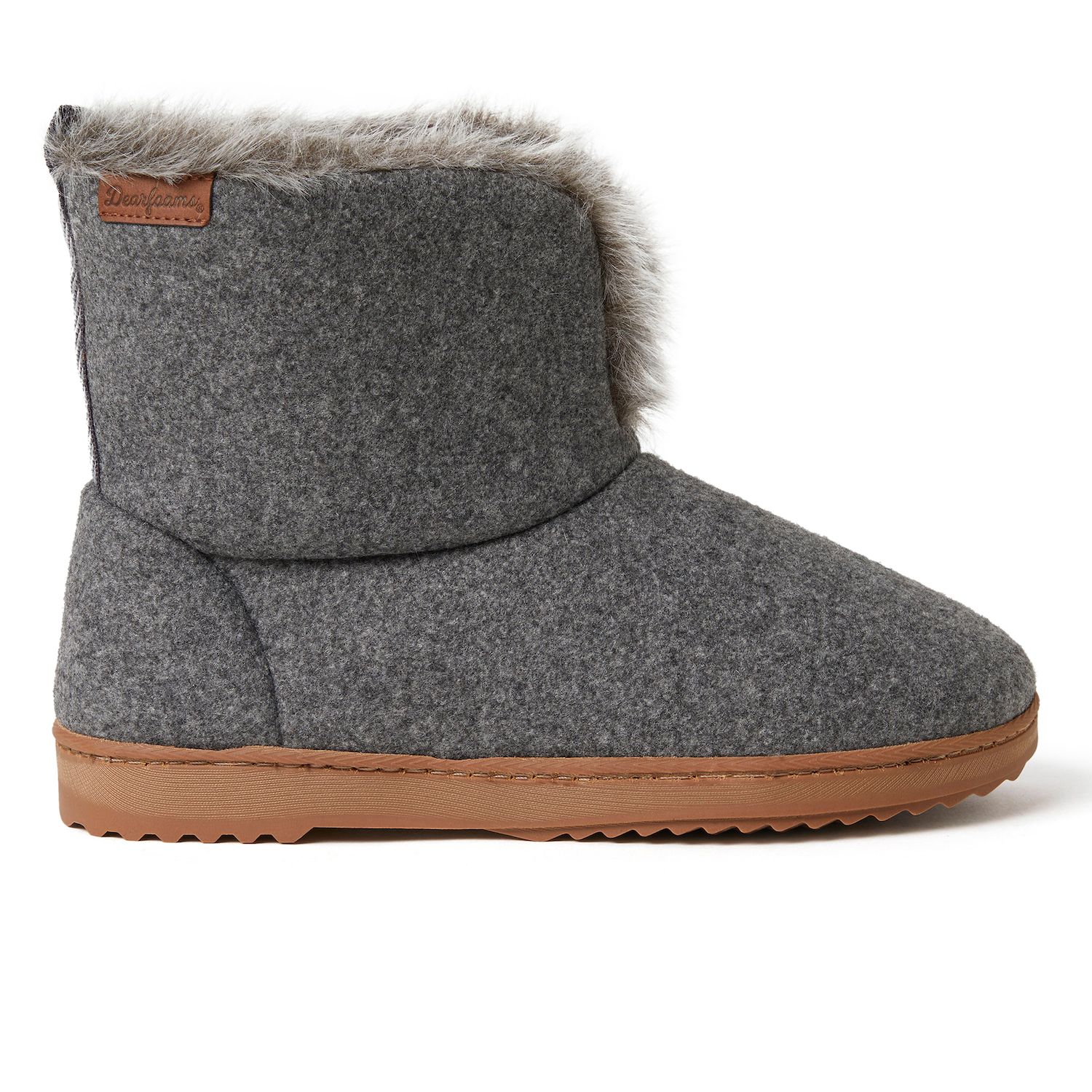 dearfoam bootie slippers kohls