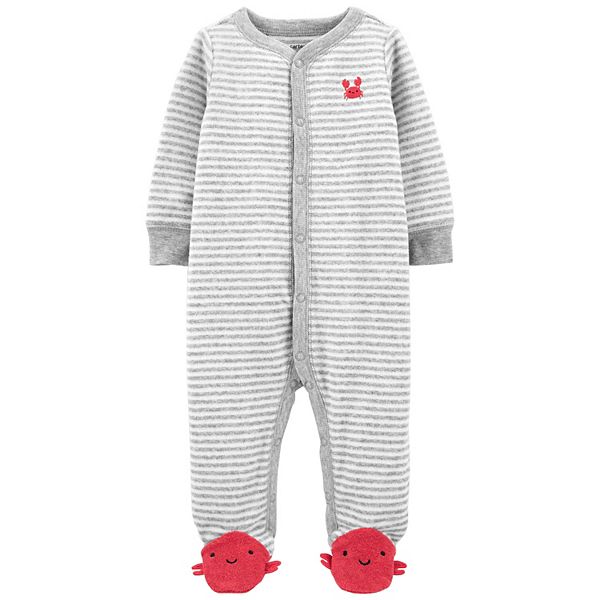 Terry cloth sleepers for 2024 infants