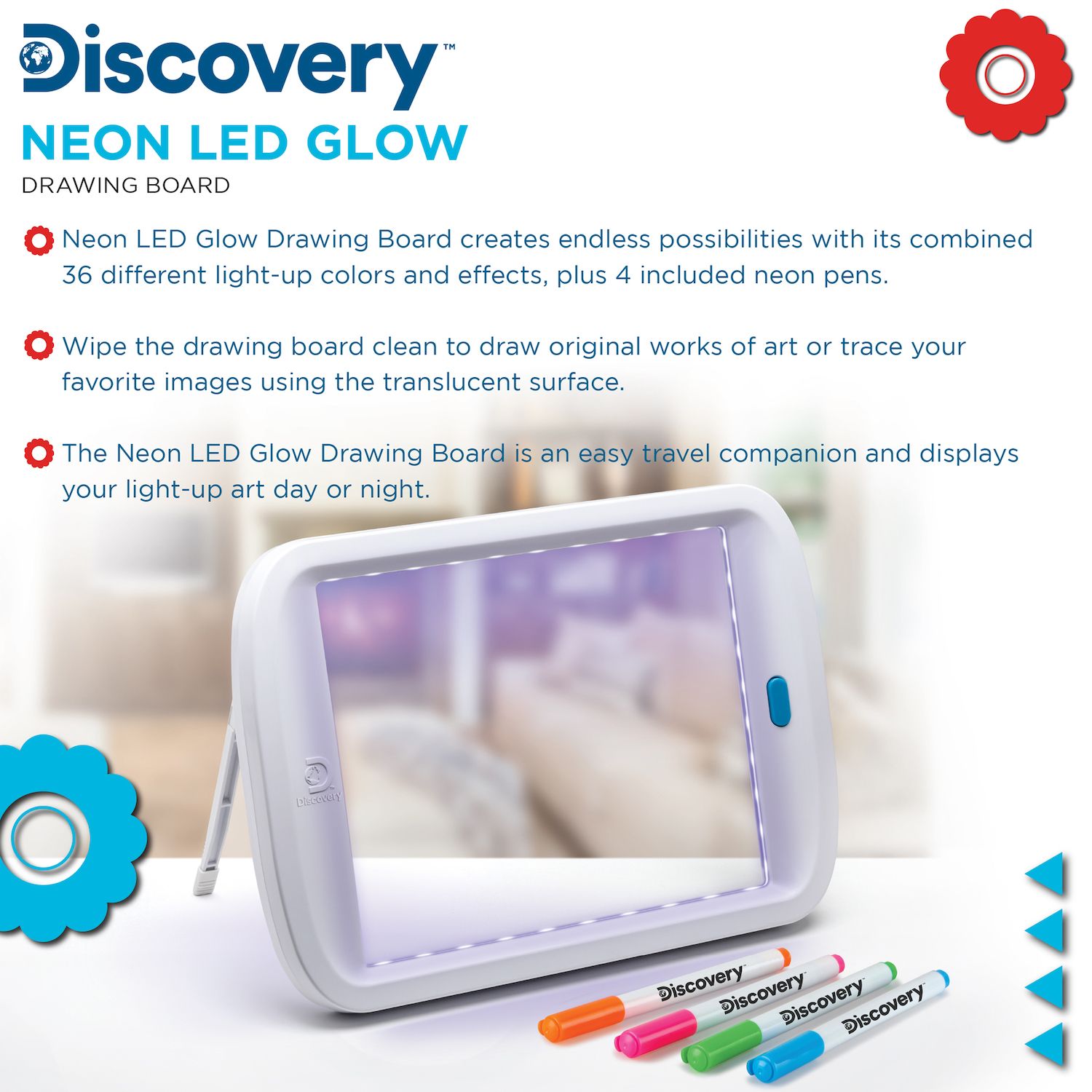 discovery toy drawing light