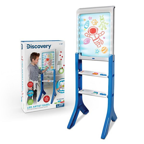 Discovery Kids Toy Easel Floor Standing Light Designer