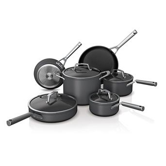 Ninja NeverStick Premium Hard-Anodized 10- Pots & Pans Set - C39500