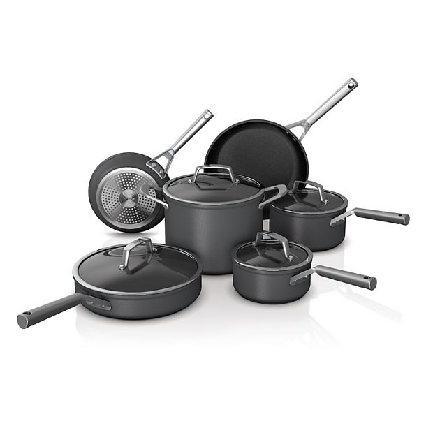 Ninja EverClad 12-Piece Tri-Ply Commercial-Grade Stainless Steel Cookware -  Sam's Club