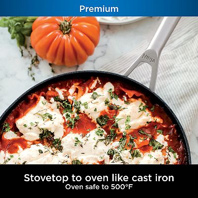 Ninja NeverStick Premium Hard-Anodized 10- Pots & Pans Set - C39500