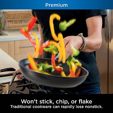 Ninja NeverStick Premium Hard-Anodized 10-pc. Pots & Pans Set - C39500