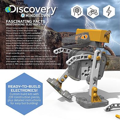 Discovery Mindblown Toy Electricity Construction Set