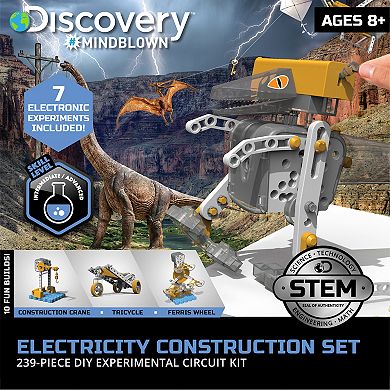 Discovery Mindblown Toy Electricity Construction Set