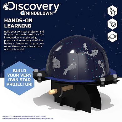 Discovery Mindblown Toy DIY Planetarium Star Projector