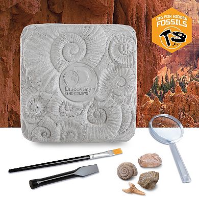 Discovery Mindblown Toy Fossil Excavation Kit 15-Piece Set