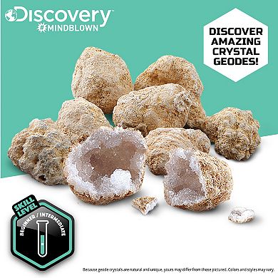 Discovery Mindblown Mystery Crystals Geode Excavation Kit