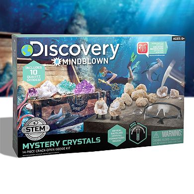 Discovery Mindblown Mystery Crystals Geode Excavation Kit