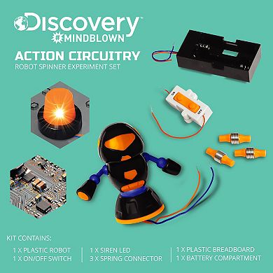 Discovery Mindblown Circuitry Action Experiment RobotSpinner