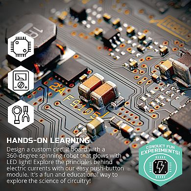 Discovery Mindblown Circuitry Action Experiment RobotSpinner