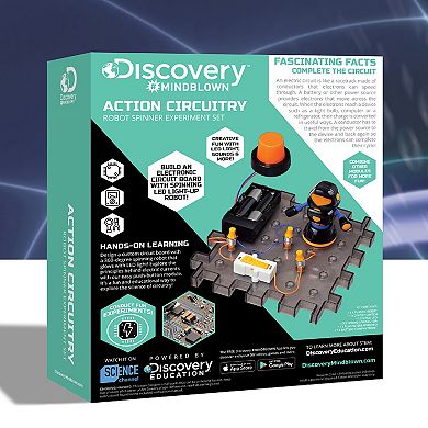 Discovery Mindblown Circuitry Action Experiment RobotSpinner