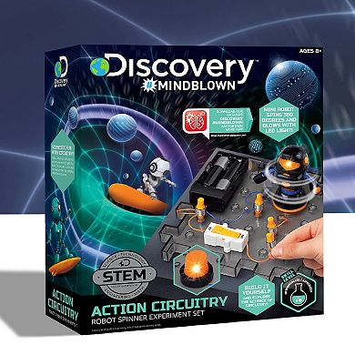 Discovery Mindblown Circuitry Action Experiment RobotSpinner