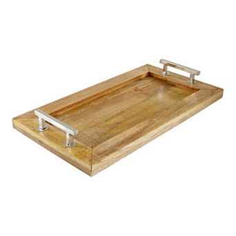 Stella & Eve Rustic Decorative Tray Table Decor