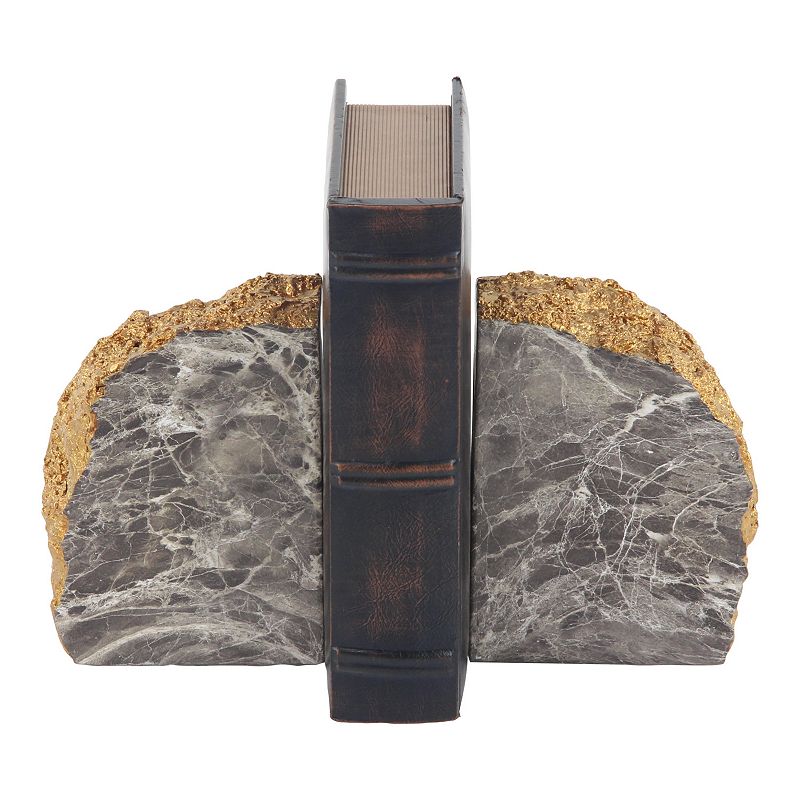 62643884 Stella & Eve Marble Faux Thunder Egg Stone Bookend sku 62643884