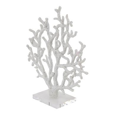 Stella & Eve Coastal Faux Coral Sculpture Table Decor