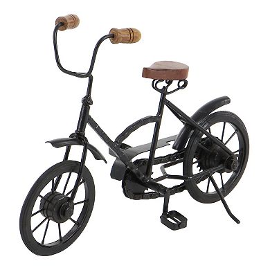 Stella & Eve Rustic Bicycle Sculpture Table Decor 2-piece Set