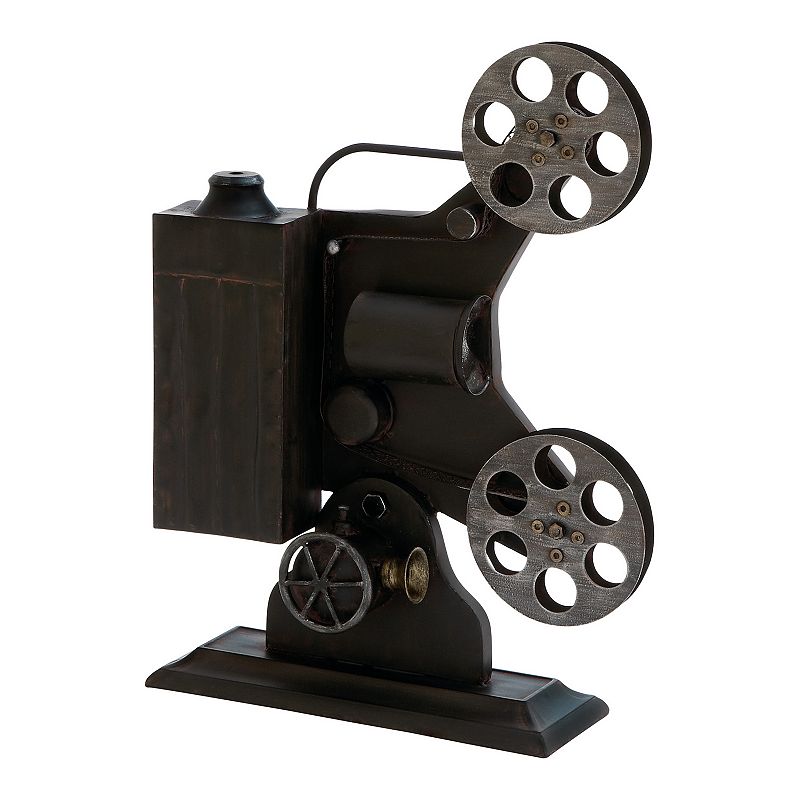 Stella & Eve Industrial Decorative Movie Projector Table Decor, Black, Medi