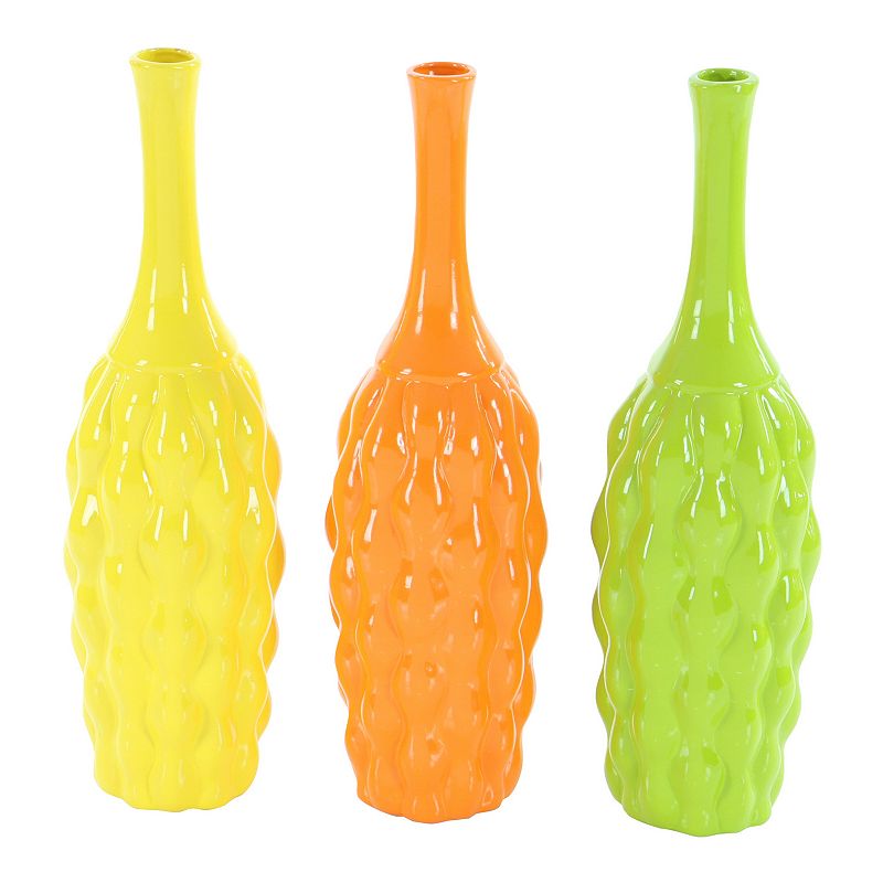 Stella & Eve Eclectic Multi-Colored Decorative Vases 3-pc. Set, Multicolor,