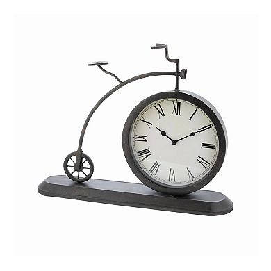 Stella & Eve Eclectic Penny-Farthing Bicycle Iron Clock