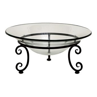 Stella & Eve Traditional Round Decorative Bowl Table Decor