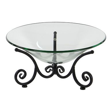 Stella & Eve Traditional Round Decorative Bowl Table Decor