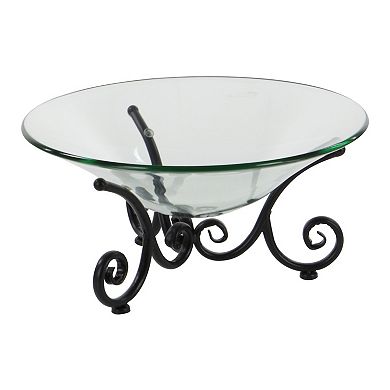 Stella & Eve Traditional Round Decorative Bowl Table Decor