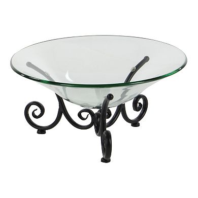 Stella & Eve Traditional Round Decorative Bowl Table Decor