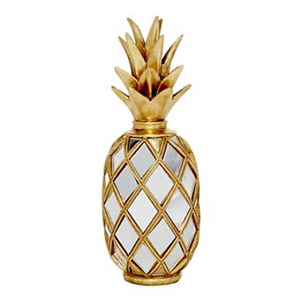 Stella & Eve Pineapple Mirror Table Decor