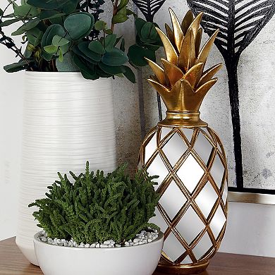 Stella & Eve Pineapple Mirror Table Decor